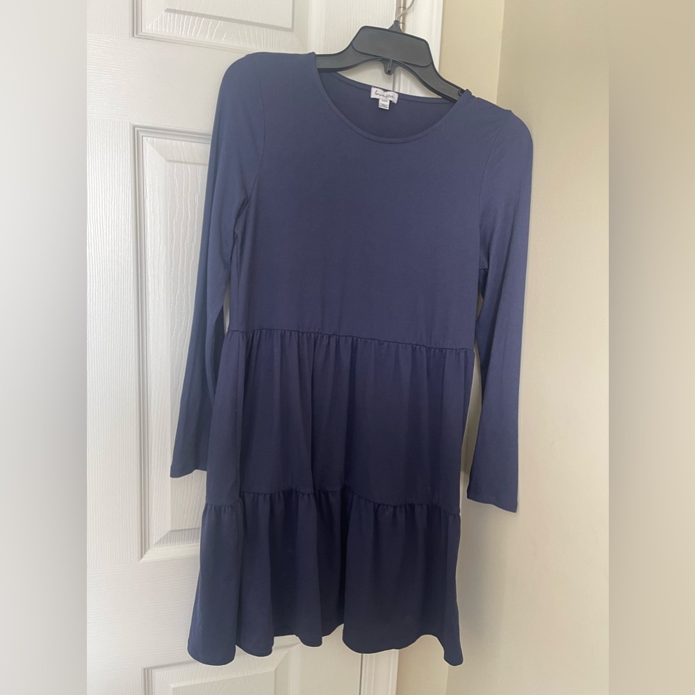 Long-Sleeved Babydoll Dress